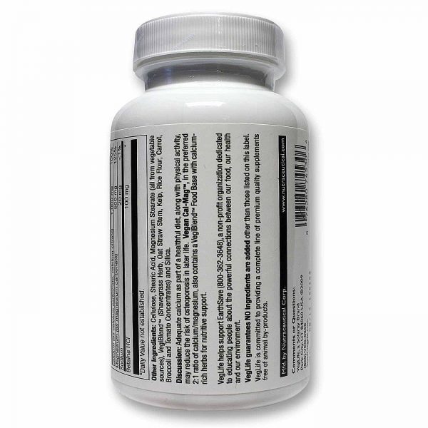 Comprar VegLife Vegano Cal-Mag 120 Tabletes - Imagem 4