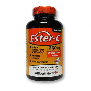 Comprar American Health, Ester C® 250 mg, Sabor Laranja - 125 Pastilhas Mastigáveis