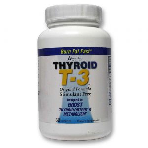 Comprar Absolute Nutrition Thyroid T-3 60 Cápsulas