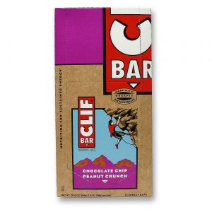 Comprar Clif Bar, Barras Energéticas - Lascas de Chocolate com Amendoim Crocante -12 Barras
