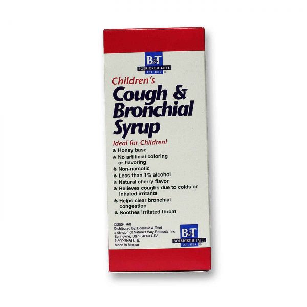 Comprar Boericke and Tafel, Xarope Para Tosse Brônquica Infantil, Cereja - 240 ml (8 fl oz) - Imagem 4