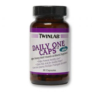 Comprar Twinlab, Daily One Caps™ Multivitaminas e Minerais com Ferro - 90 Cápsulas