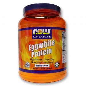 Comprar Now Foods, Proteína da Clara de Ovo 100% Pura, Sabor Creme de Baunilha - 680 g