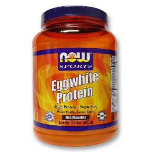 Comprar Now Foods, Proteína da Clara de Ovo 100% Pura - Chocolate - 680g