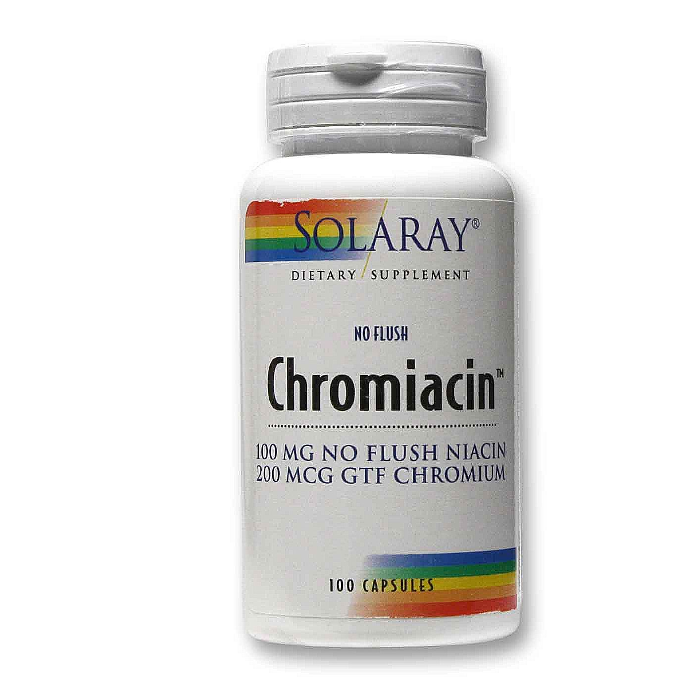 Comprar Solaray Chromiacin 100 Cápsulas