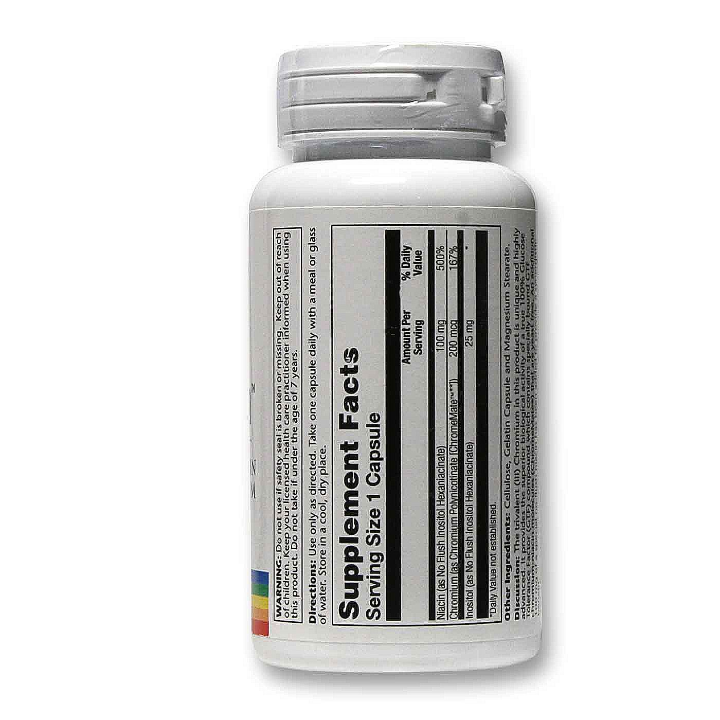 Comprar Solaray Chromiacin 100 Cápsulas - Imagem 2