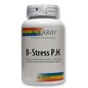 Comprar Solaray, B-Estresse PM™ - 60 Cápsulas Vegetarianas