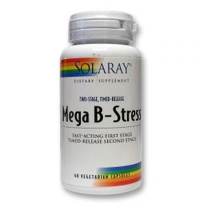 Comprar Solaray, Mega-B-Stress - 60 Cápsulas Vegetarianas