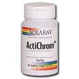 Comprar Solaray ActiChrom 100 Tabletes