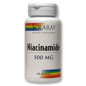 Comprar Solaray, Niacinamida 500 mg - 100 Cápsulas