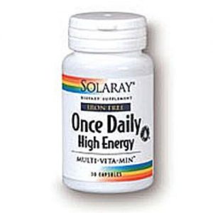 Comprar Solaray Multivitamínico - Uma vez Diariamente alta Ferro Energia Livre 30 Cápsulas