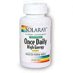 Comprar Solaray Multivitamínico - Uma vez Diário de alta energia com Luteína 30 Cápsulas