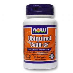 Comprar Now Foods, Ubiquinol CoQH-CF - 60 Cápsulas em Gel