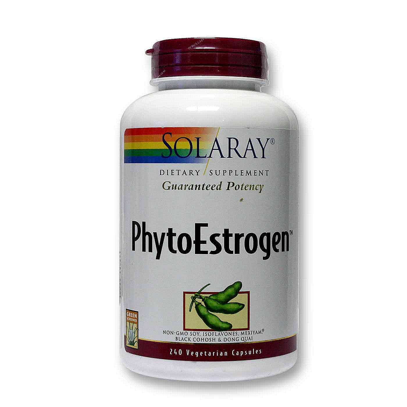 Comprar Solaray Fitoestrógeno 240 Cápsulas Vegetarianas