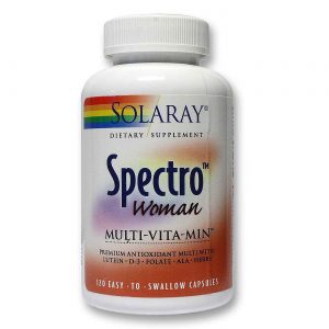 Comprar Solaray Spectro mulher 120 Cápsulas