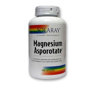 Comprar Solaray, Magnésio Asporotate™ 200 mg - 180 Cápsulas
