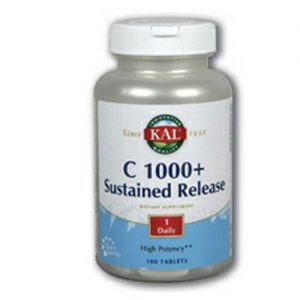Comprar Kal, Vitamina C 1000 mg de Libertação Prolongada - 100 Compridos