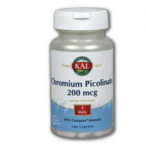 Comprar Kal, Picolinato de Cromo 200 mcg - 100 Tabletes