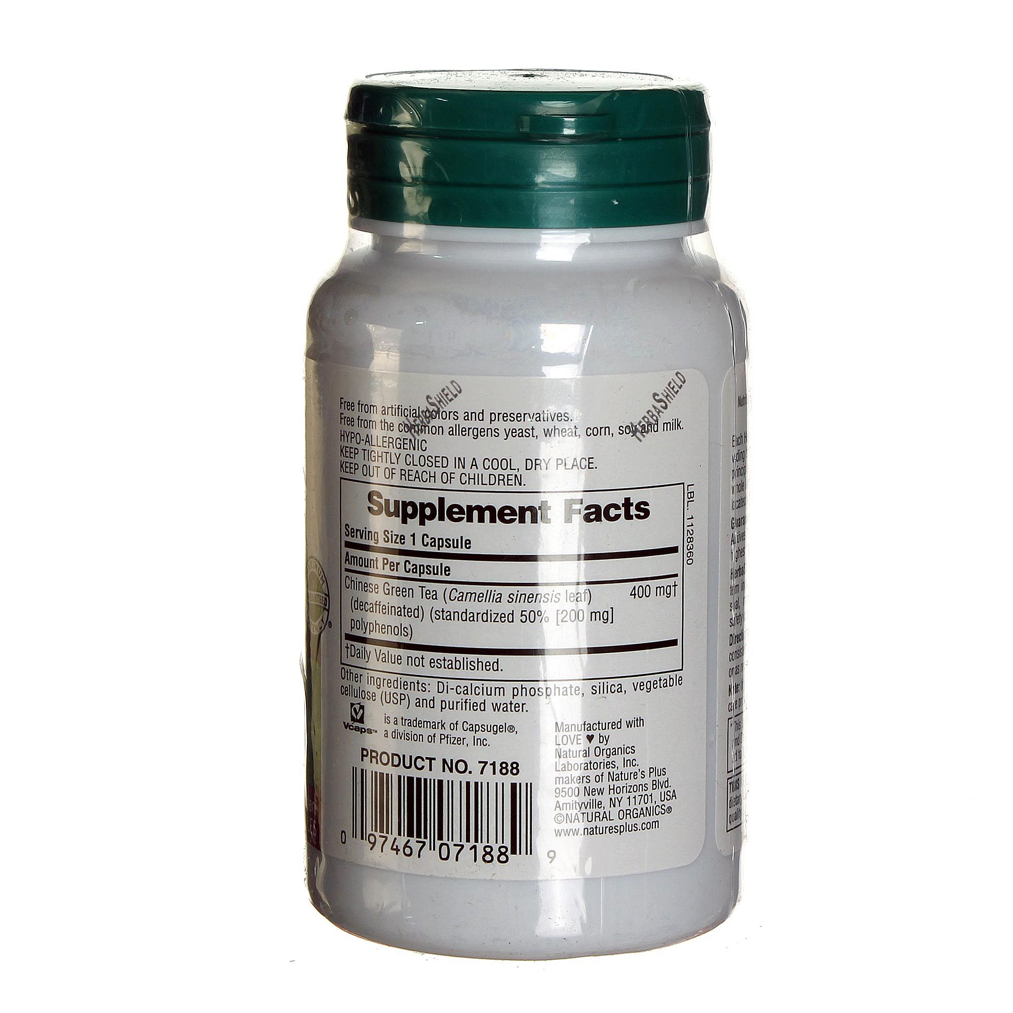 Comprar Nature's Plus, Chá Verde Chinês - 60 Cápsulas - Imagem 2