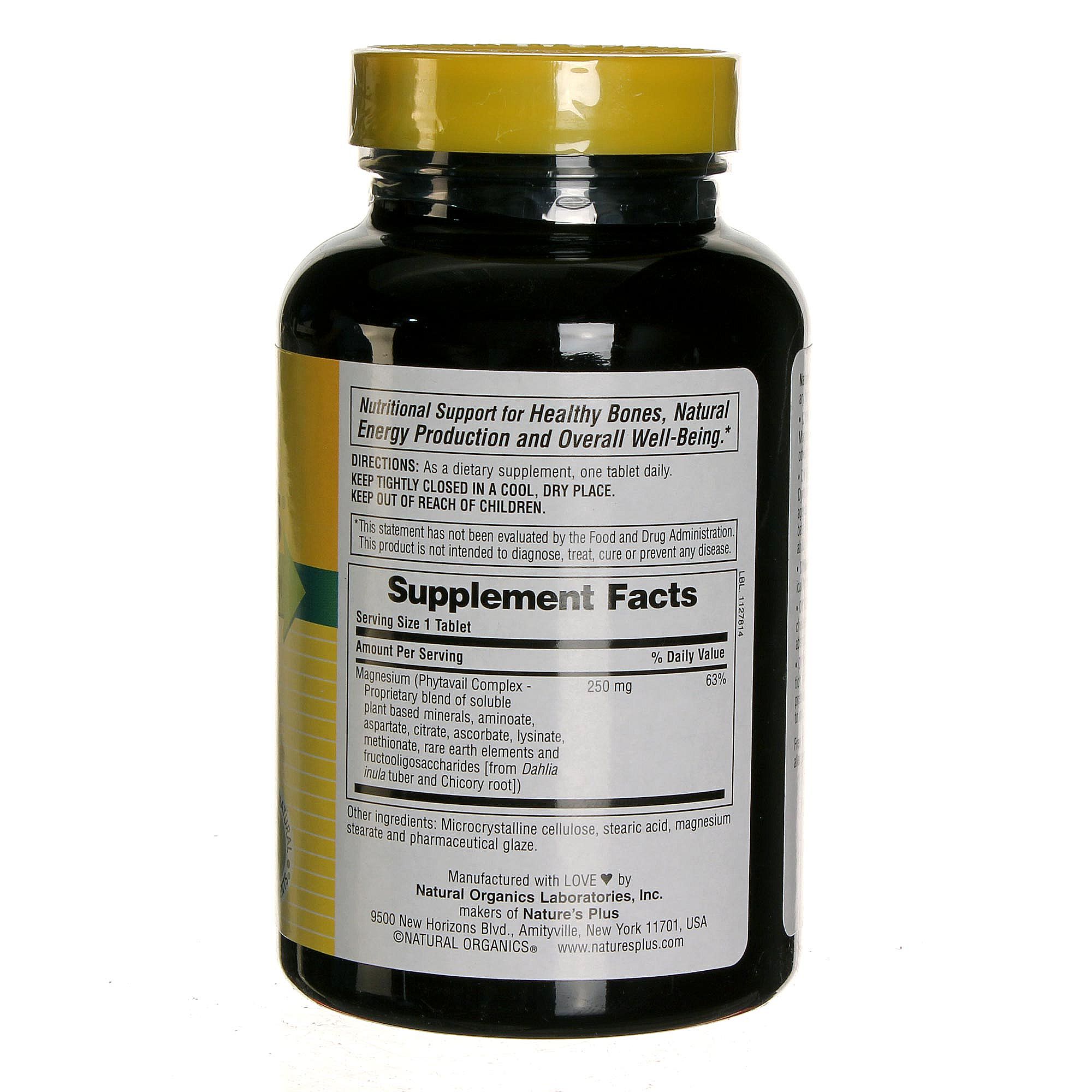 Comprar Nature's Plus, Dyno-Mins® Magnésio - 90 Tabletes - Imagem 2