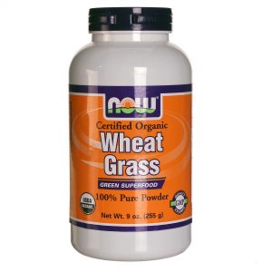 Comprar Now Foods, Grama do Trigo Orgânica em pó - 255g