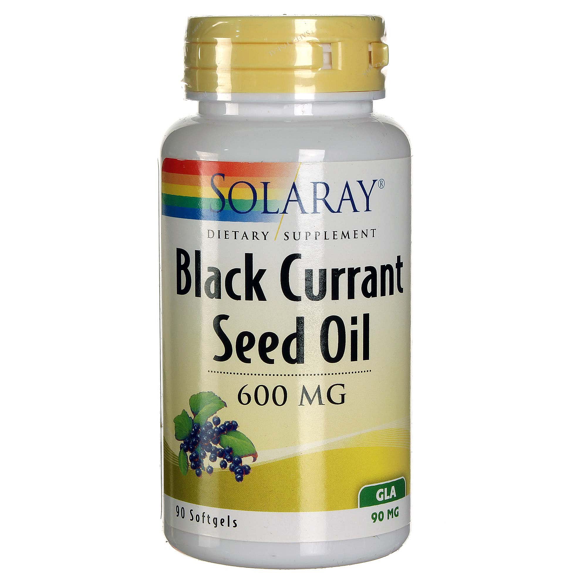 Comprar Solaray Óleo de semente de groselha negra 90 Géis