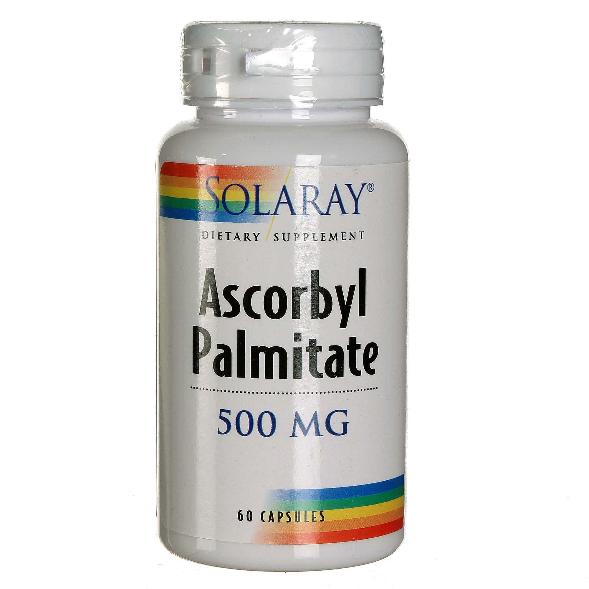 Comprar Solaray Ascorbil palmitato 60 Cápsulas