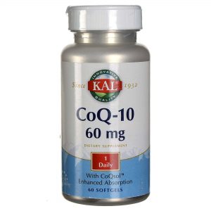 Comprar Kal, CoQ-10 60 mg - 60 Cápsulas
