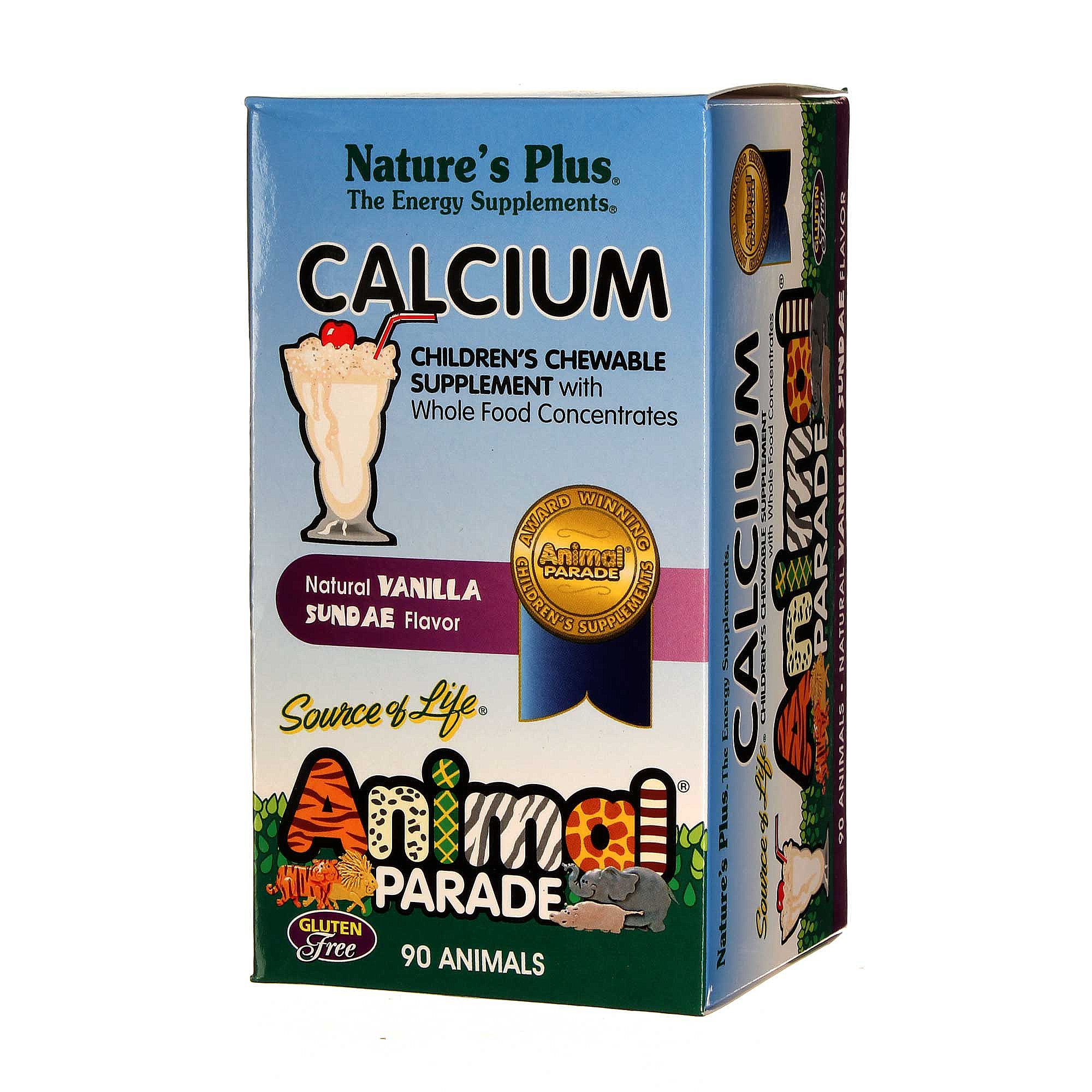 Comprar Nature's Plus, Animal Parade® Cálcio - 90 Tabletes