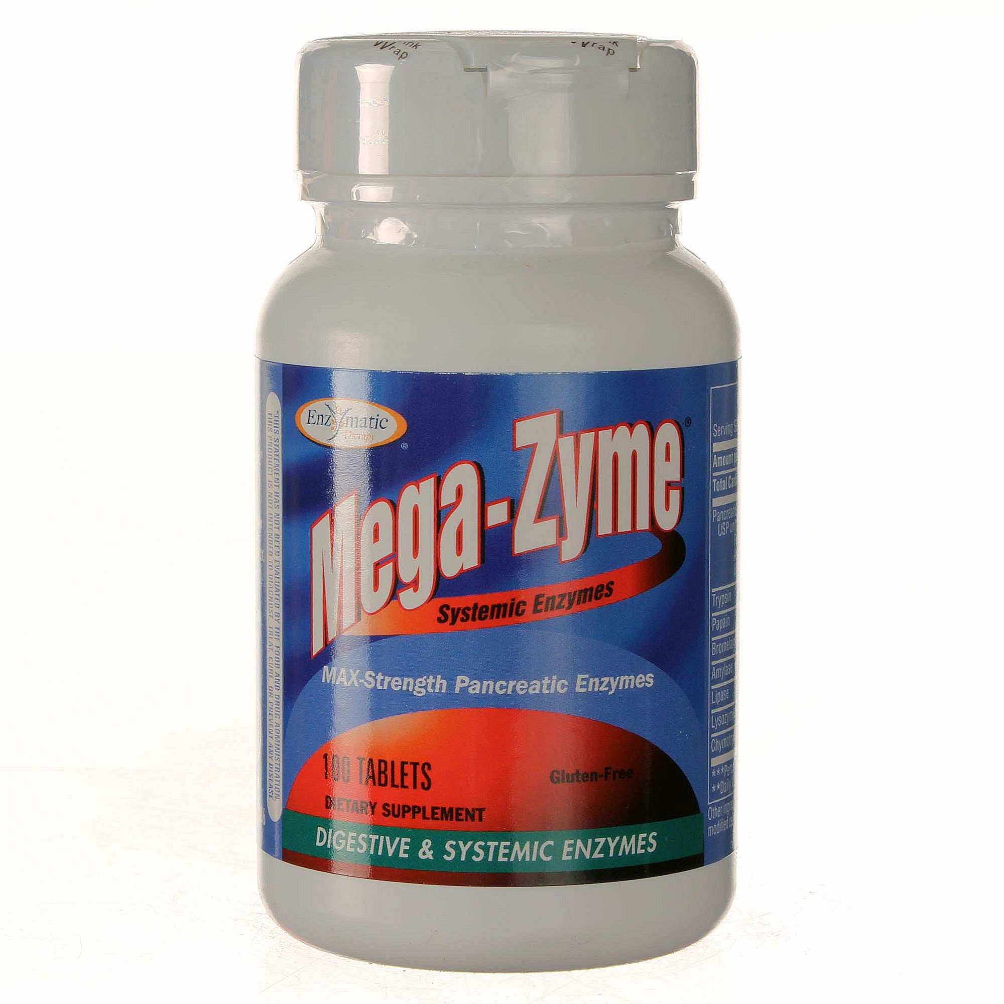 Comprar Enzymatic Therapy, Mega-Zyme® - 100 Tabletes