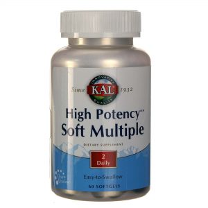 Comprar Kal Alta potência suave Múltiplas 60 Cápsulas