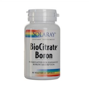 Comprar Solaray, BioCitrate Boro - 60 Cápsulas Vegetarianas