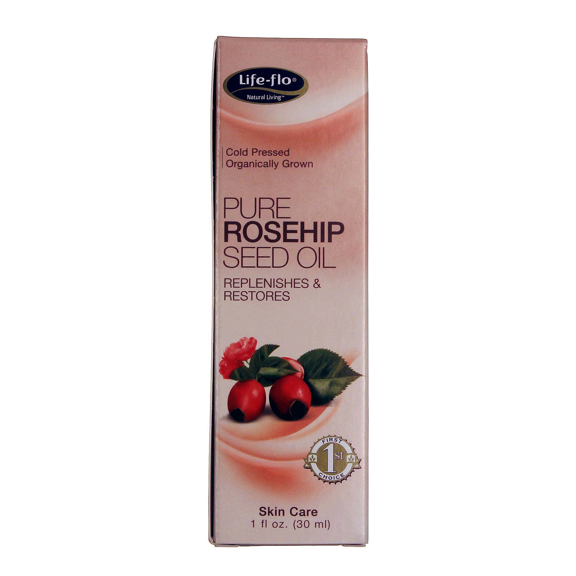 Comprar Life-Flo, Óleo Puro e Orgânico de Semente de Rosa Mosqueta - 30 ml