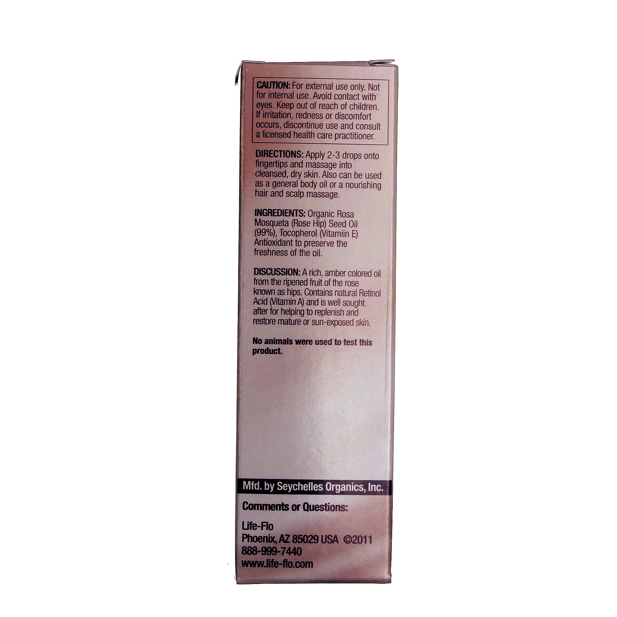 Comprar Life-Flo, Óleo Puro e Orgânico de Semente de Rosa Mosqueta - 30 ml - Imagem 3