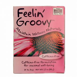 Comprar Now Foods, Chá Feelin 'Groovy Manté o Bem-Estar Naturalmente - 24 Saquinhos de Chá