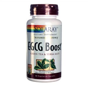 Comprar Solaray EGCG Impulsione 60 Cápsulas Vegetarianas