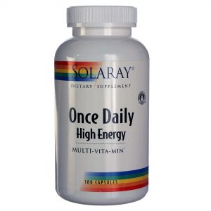 Comprar Solaray Multivitamínico - Uma vez Diário de alta energia 180 Cápsulas