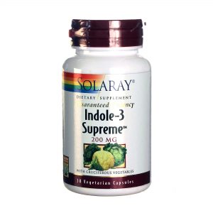 Comprar Solaray, Indole-3 Supreme™ 200 mg - 30 Cápsulas Vegetarianas