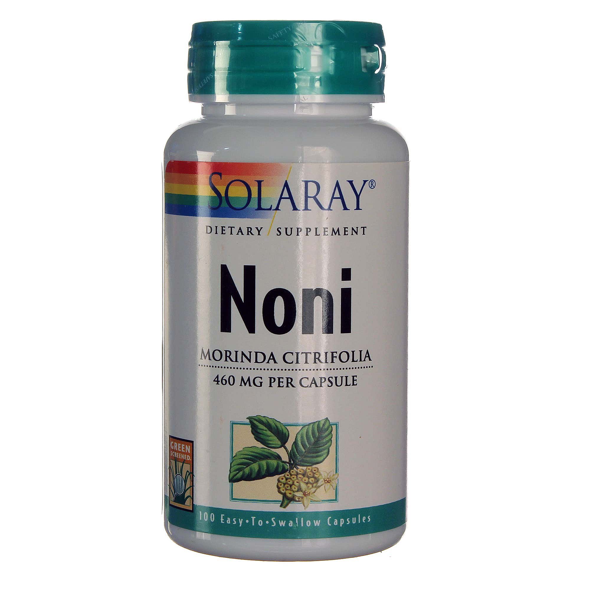 Comprar Solaray Noni Folhas e frutas 100 Cápsulas