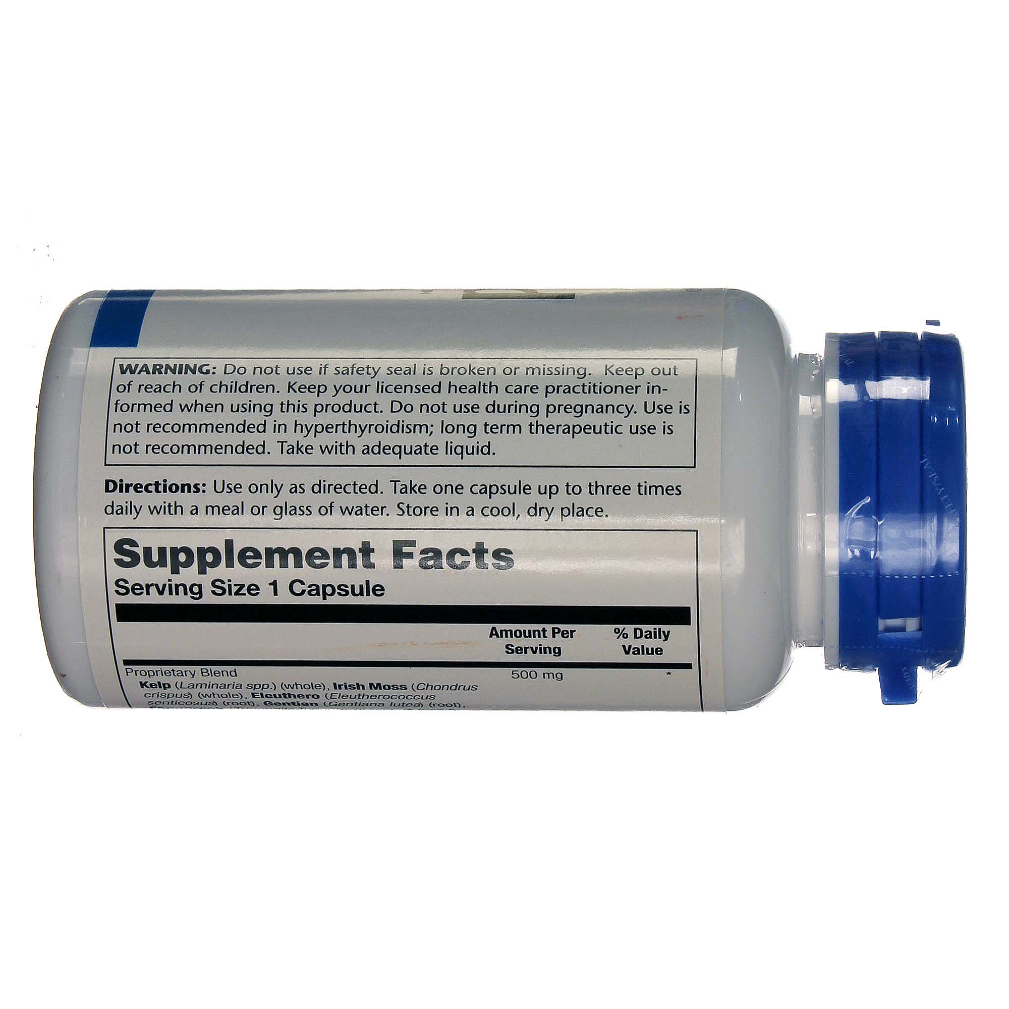 Comprar Solaray, Thyroid Blend™ SP-26™ - 100 Cápsulas - Imagem 2