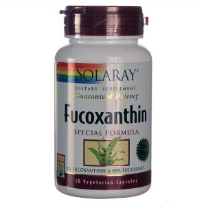Comprar Solaray, Fórmula Especial de Fucoxantina 400 mg - 30 Cápsulas Vegetarianas