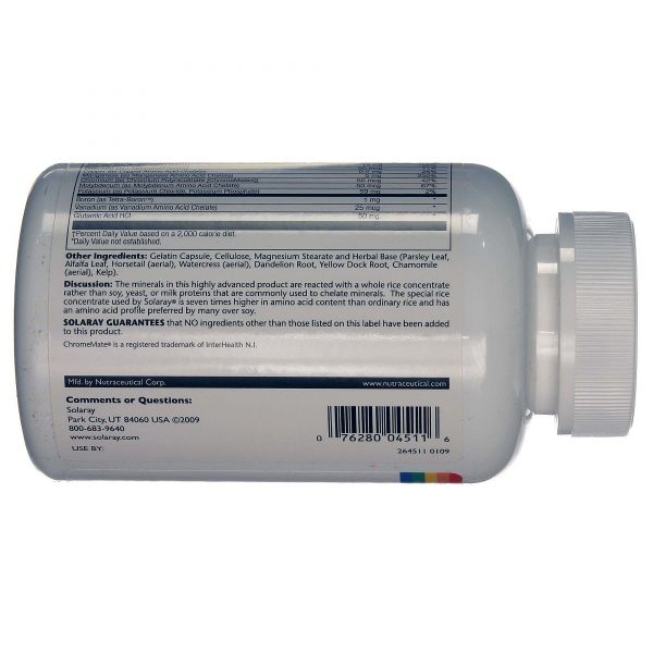 Comprar Solaray, Mega Multi Mineral - 200 Cápsulas - Imagem 4