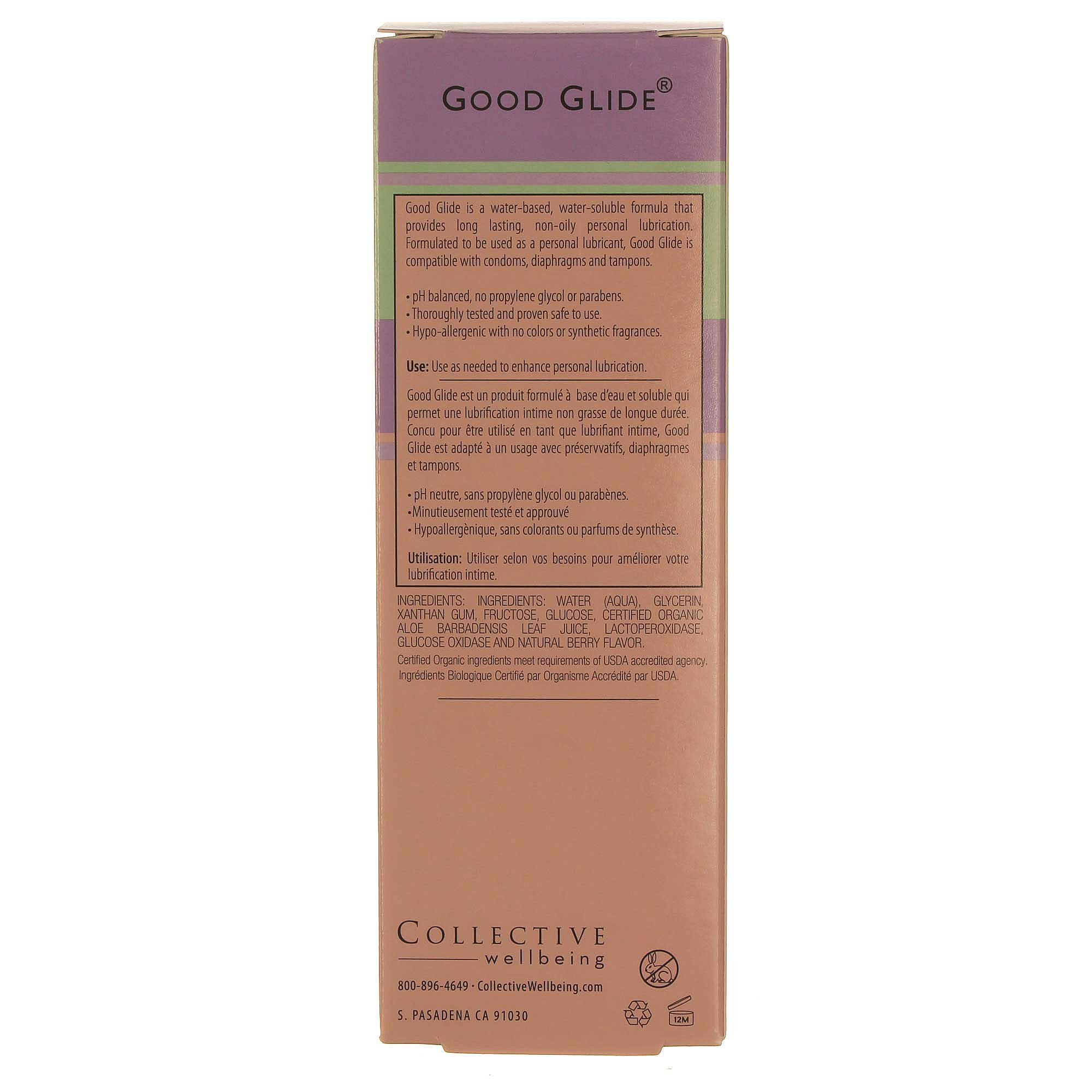 Comprar Collective Wellbeing, Good Glide Berry® Lubrificante - 100 ml (3,5 fl oz) - Imagem 2