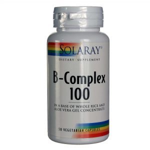 Comprar Solaray, B-Complexo 100 - 50 Cápsulas