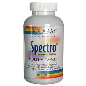 Comprar Solaray, Multi Vitaminas e Minerais Spectro™ Fórmula Original - 360 Cápsulas