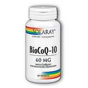 Comprar Solaray BioCoQ10 60 mg 60 Cápsulas