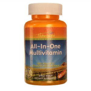 Comprar Thompson All-In-One multivitamínico 60 Cápsulas Vegetarianas