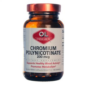 Comprar Olympian Labs, Polinicotinato de Cromo - 100 Cápsulas Vegetarianas