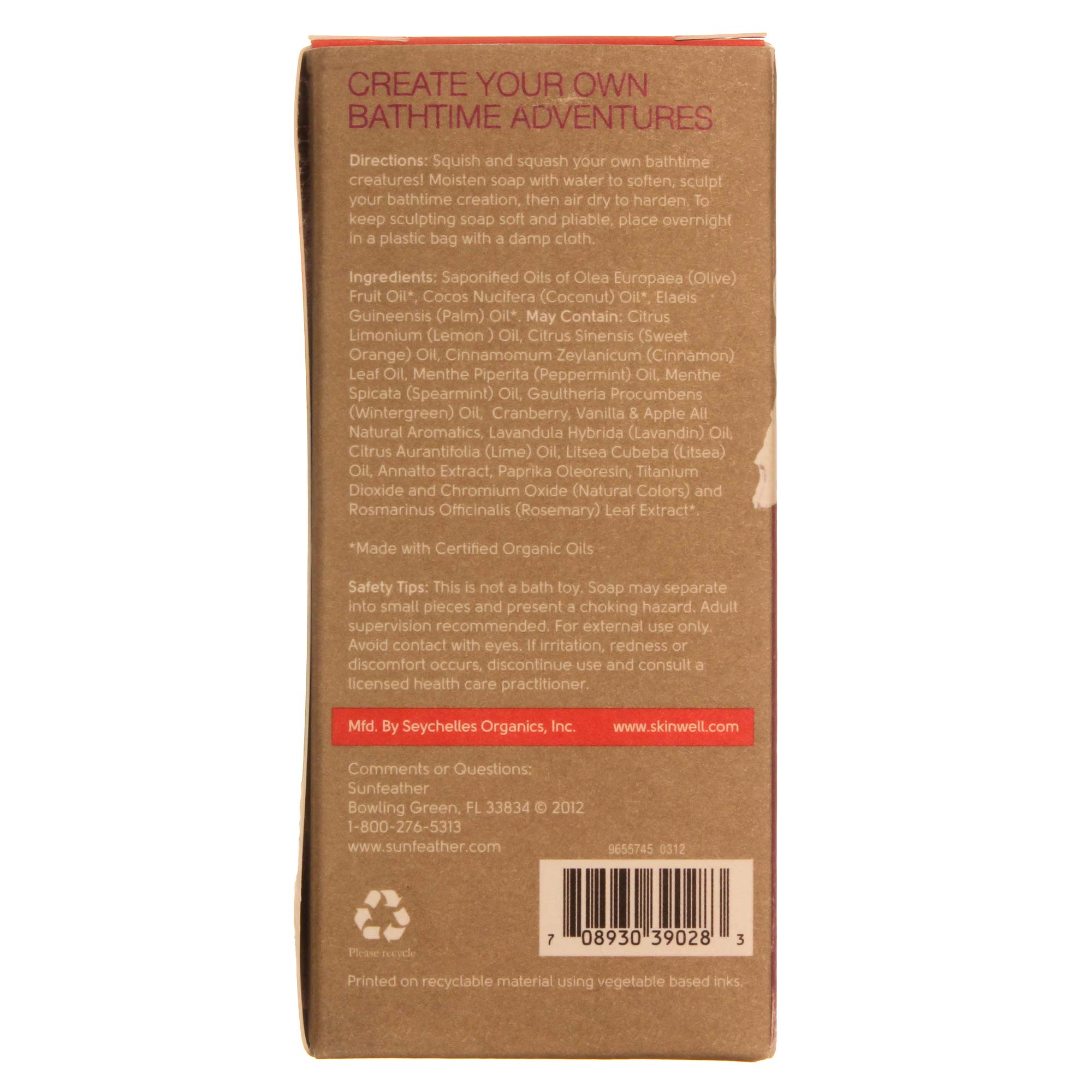 Comprar Sunfeather Blocos de 1,5 oz - Washy mole Sculpting Soap 6 - Imagem 3
