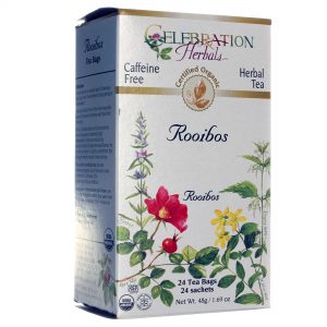 Comprar Celebration Herbals, Chá de Rooibos Vermelhos Orgânico - 24 Sacos